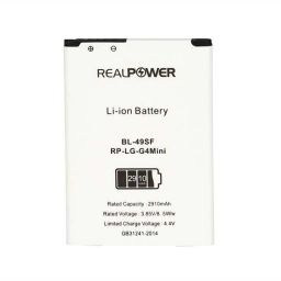 RealPower Lg Uyumlu G4c H525 Batarya 2910mAh