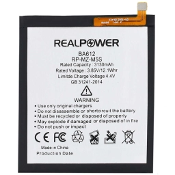 RealPower Meizu Uyumlu M5s Batarya 3130mah