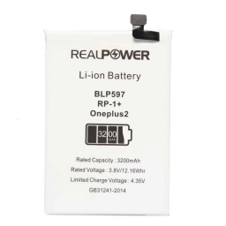 RealPower OnePlus Uyumlu 2 Batarya 3200mAh