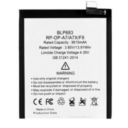 RealPower Oppo Uyumlu A7x Batarya 3615mah