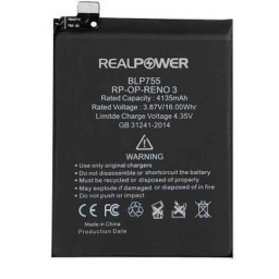 RealPower Oppo Uyumlu Reno 3 Pro Batarya 4135mAh