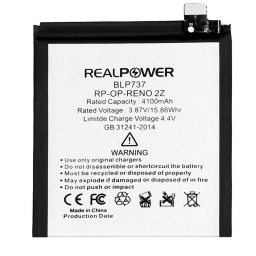 RealPower Oppo Uyumlu Reno 2z Batarya 4100mah