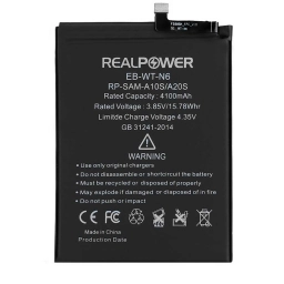 RealPower Samsung Uyumlu Galaxy A10s A107 Batarya 4100mah