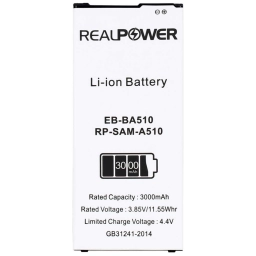 RealPower Samsung Uyumlu Galaxy A5 2016 A510 Batarya 3000mah