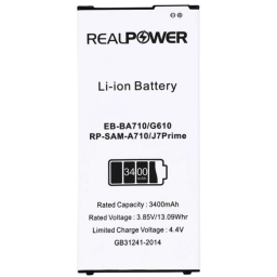 RealPower Samsung Uyumlu Galaxy A7 2016 A710 Batarya 3400mah
