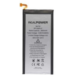 RealPower Samsung Uyumlu Galaxy A7 A700 Batarya 2600mah