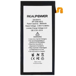 RealPower Samsung Uyumlu Galaxy A8 2016 A810 Batarya 3600mah