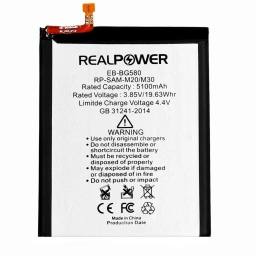 RealPower Samsung Uyumlu Galaxy M30 M305 Batarya 5100mah
