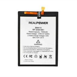 RealPower Samsung Uyumlu Galaxy M51 M515 Batarya 7000mah
