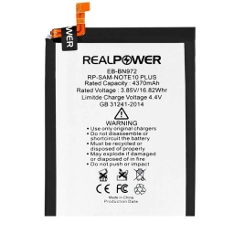 RealPower Samsung Uyumlu Galaxy Note 10 Plus N975 Batarya 4370mah