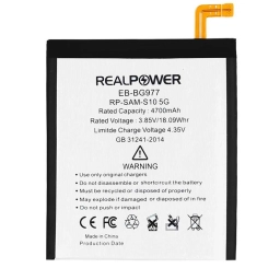 RealPower Samsung Uyumlu Galaxy S10 5g G977 Batarya 4700mah