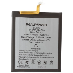 RealPower Samsung Uyumlu Galaxy S24 Plus S926 Batarya