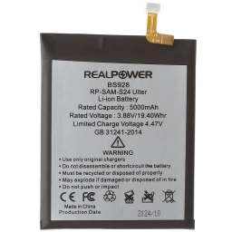 RealPower Samsung Uyumlu Galaxy S24 Ultra S928 Batarya