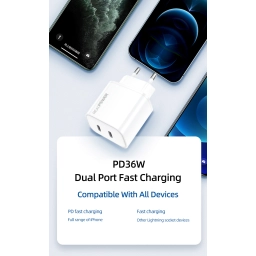 RealPower 36W GAN Seyahat Hızlı Şarj Aleti RP-CG36