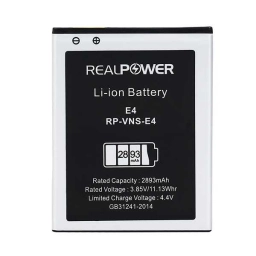 RealPower Vestel Uyumlu Venüs E4 Batarya 2893mah