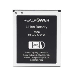 RealPower Vestel Uyumlu Venüs V3 5530 Batarya 2920mAh
