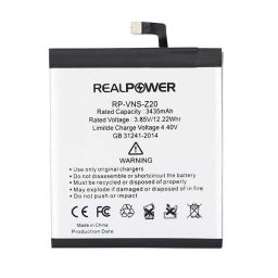 RealPower Vestel Uyumlu Venüs Z20 Batarya 3435mah