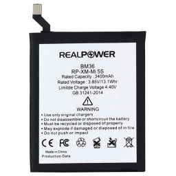 RealPower Xiaomi Uyumlu Mi 5s Batarya 3400mah
