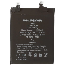 RealPower Xiaomi Uyumlu Mi 11t Batarya