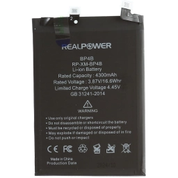 RealPower Xiaomi Uyumlu Mi 12 Lite Batarya