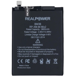 RealPower Xiaomi Uyumlu Mi Mix 2 Batarya 3600mah