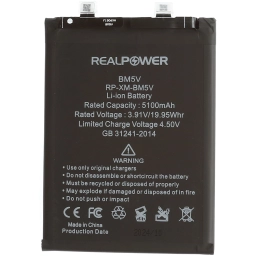 RealPower Xiaomi Uyumlu Redmi Note 13 Pro 5g Batarya