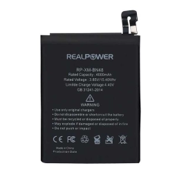 RealPower Xiaomi Uyumlu Redmi Note 6 Pro Batarya 4000mah
