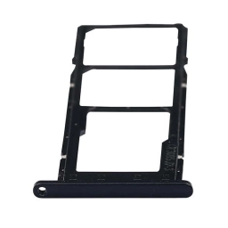 Samsung Uyumlu Galaxy A03s A037 Sim Kart Tepsisi Siyah