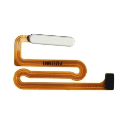 Samsung Uyumlu Galaxy A12 A125 Home Tuş Bordu On Off Power Filmi Flex Beyaz