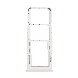 Samsung Uyumlu Galaxy A12 A125 Sim Kart Tepsisi Beyaz