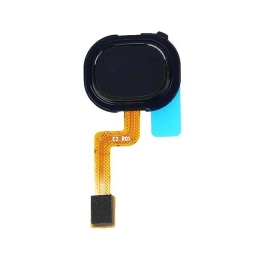 Samsung Uyumlu Galaxy A21s A217 Home Parmak Okuyucu Film Flex Siyah