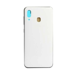 Samsung Uyumlu Galaxy A30 A305 Kasa Kapak Beyaz Çıtasız