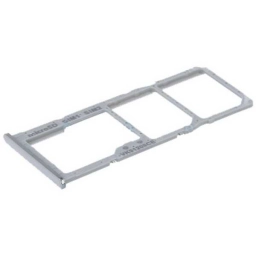 Samsung Uyumlu Galaxy A51 A515 Sim Kart Tepsisi Silver