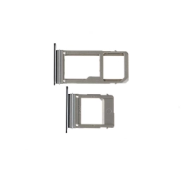 Samsung Uyumlu Galaxy A520 Sim Kart Tepsisi Siyah Çift