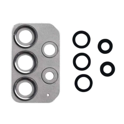 Samsung Uyumlu Galaxy A72 A725 Kamera Lensi Beyaz