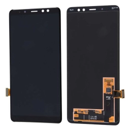 Samsung Uyumlu Galaxy A8 2018 A530 Lcd Ekran Siyah Servis GH97-21529A