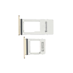 Samsung Uyumlu Galaxy A8 2018 A530 Sim Kart Tepsisi Gold