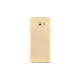 Samsung Uyumlu Galaxy C5 Pro C5010 Kasa Kapak Gold Çıtasız