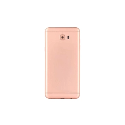 Samsung Uyumlu Galaxy C7 Pro C7010 Kasa Kapak Rose Çıtasız
