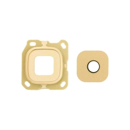 Samsung Uyumlu Galaxy C9 Kamera Lensi Gold