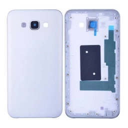 Samsung Uyumlu Galaxy E7 E700 Kasa Kapak Beyaz Çıtasız
