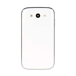 Samsung Uyumlu Galaxy Grand Neo I9060 Kasa Kapak Beyaz No Duos Çıtasız