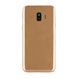 Samsung Uyumlu Galaxy J2 Core J260 Kasa Kapak Gold Çıtalı