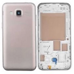 Samsung Uyumlu Galaxy J2 J200 Kasa Kapak Gold Duos Çıtasız