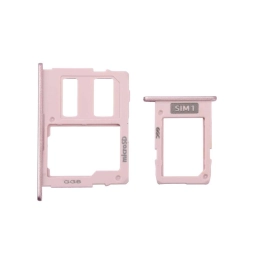 Samsung Uyumlu Galaxy J3 Pro 2017 J330 Sim Kart Tepsisi Rose