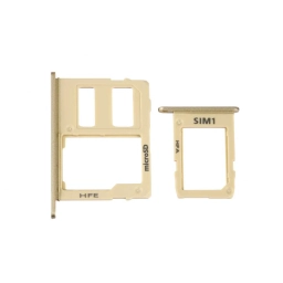 Samsung Uyumlu Galaxy J6 J600 Sim Kart Tepsisi Gold