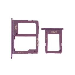Samsung Uyumlu Galaxy J6 J600 Sim Kart Tepsisi Violet