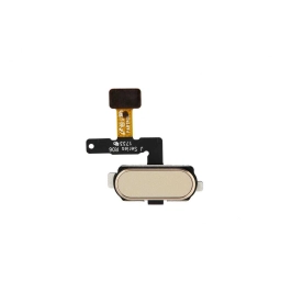 Samsung Uyumlu Galaxy J7 Pro 2017 J730 Home Tuş Bordu Filmi Gold