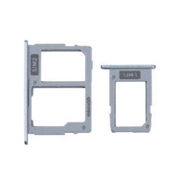 Samsung Uyumlu Galaxy J8 J810 Sim Kart Tepsisi Violet