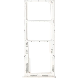 Samsung Uyumlu Galaxy M22 M225 Sim Kart Tepsisi Beyaz